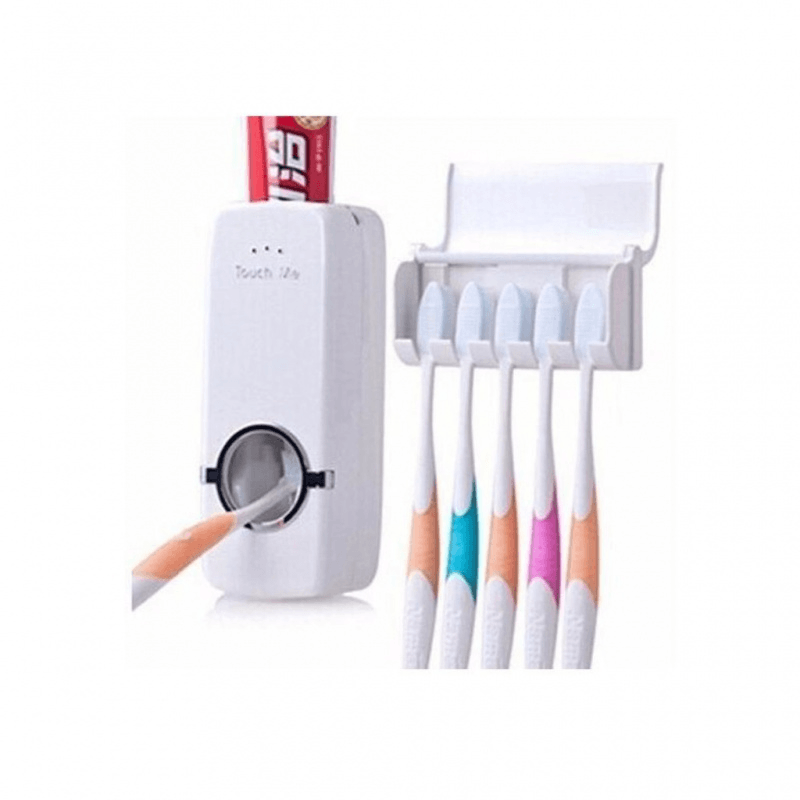 TOOTH PASTE DISPENSER & BRUSH HOLDER - smartishTrend