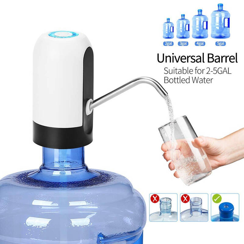 Electric Water Dispenser Portable Automatic Electric Water Pump Drinking Bottle Switch Usb Rechargeable Water Pump Machine