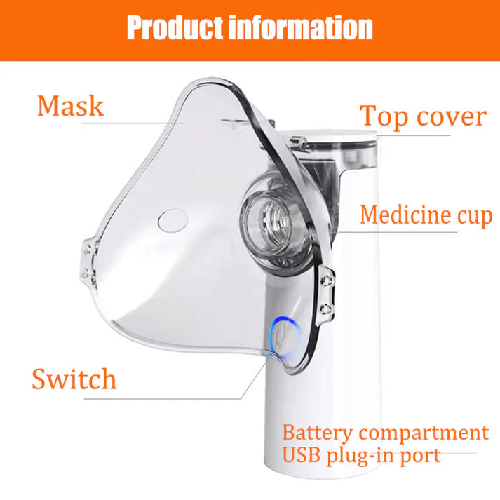 ESENT™| Portable Nebulizer Atomizer