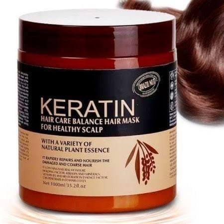 Hair Keratin Mask, Keratin Shampoo & Keratin Serum (pack Off 3 ) 3 In 1