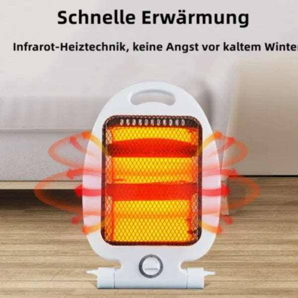 Electric Fan Heater Mini Mobile Heater Home Heating Warm Air Fan Office Room Handy Air Warmer Fan