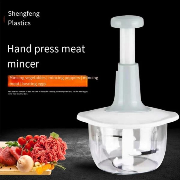 Multi-functional Vegetable Meat Grinder, Grater, Chopper – 1.5 Liter