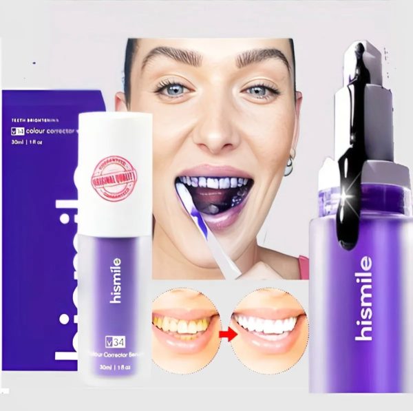 Teeth whitener & Brightening Hismiles V34 Colour Corrector Serum (30ml) Original