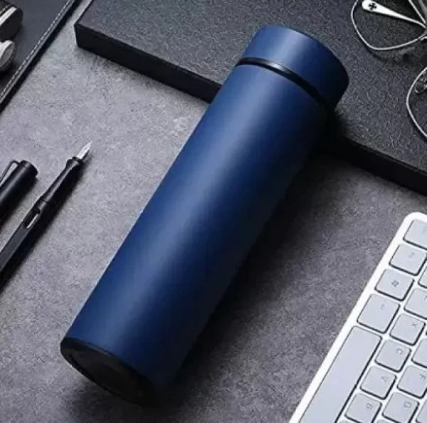 Thermos Water Bottle (Hot & Cold) 500 ML, Temperature Display Vacuum Insulated Water Bottle Thermo Flask Made Of Premium Stainless Steel Coffee Cup